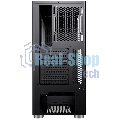 Компьютерный корпус Accord 3407 черный без БП ATX 2xUSB 2.0 2xUSB 3.0 audio bott PSU