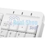 Клавиатура проводная A4Tech Fstyler FK15, USB, белый