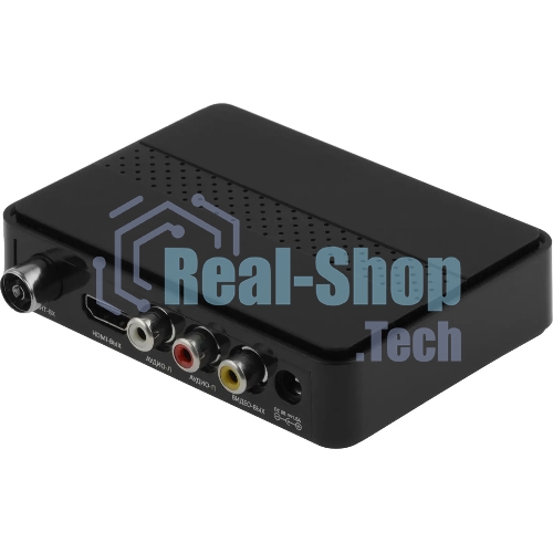 Приставка для цифрового ТВ Cadena CDT-2291SB черный, DVB-T2, DVB-T, HDMI, USB 2.0