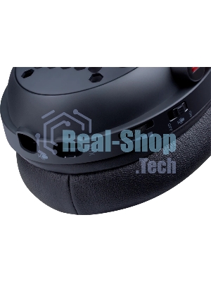 Гарнитура Redragon Diomedes чёрный/красный, проводная, USB / mini jack 3.5 мм