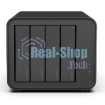 Сетевое хранилище TerraMaster D4-320 DAS tower/JBOD,RAID0,1/up to 4 SATA(3,5' or 2,5')/1xUSB3.1 Type-C gen2/1xPS/1YW