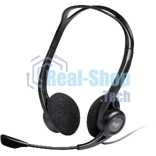 Гарнитура Logitech PC Headset 960 Stereo чёрный, проводная, USB