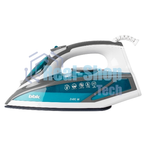 Утюг BBK ISE-2402 синий, 2400 Вт, 40 г/мин, 140 г/мин, 450 мл