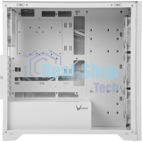 Корпус Formula V Line TimberLine T0 White, ATX, wood+plastic front, TYPE-C*1, USB3.0*2, FRONT 3x120мм FRGB, REAR 1x120мм FRGB