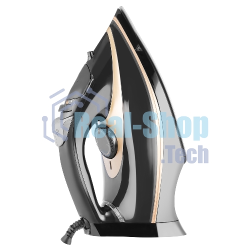 Утюг Centek CT-2346 GOLD черный/золотистый, 3200 Вт, 45 г/мин, 190 г/мин, 400 мл