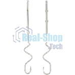 Миксер ручной Rondell RDE-1354 800 Вт, черный/серебристый