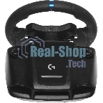 Руль Logitech G923 10кноп. (с педалями) черный