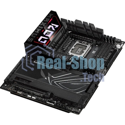 Материнская плата ASUS ROG MAXIMUS Z890 HERO, LGA 1851, Intel Z890, 4xDDR5, 4xSATA, 6xM.2, 1xPCIe 5.0 x16, 1xPCIe 4.0 x4, 1xPCIe x1, 1xHDMI, 2xUSB-C (видеовыход), 4xUSB-A 3.2 Gen 1, 4xUSB-A 3.2 Gen 2, 1xUSB-C 3.2 Gen 2, 2xUSB-C Thunderbolt 4, 2x 5Gb LAN, 2x3.5 мм, 7.1, ATX