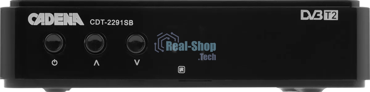 Приставка для цифрового ТВ Cadena CDT-2291SB черный, DVB-T2, DVB-T, HDMI, USB 2.0