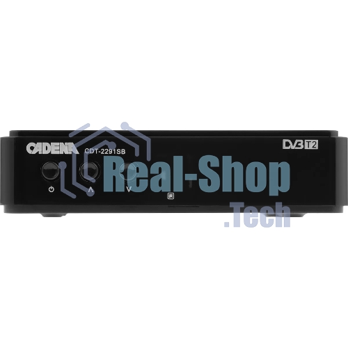 Приставка для цифрового ТВ Cadena CDT-2291SB черный, DVB-T2, DVB-T, HDMI, USB 2.0