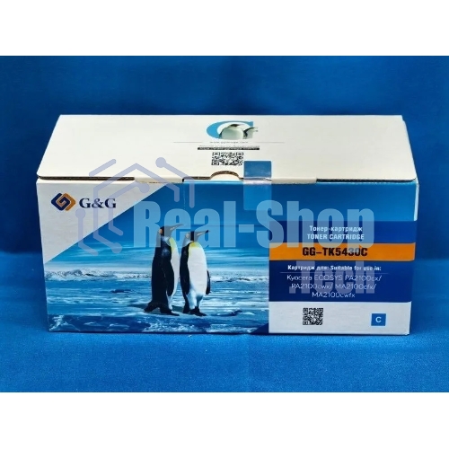 Картридж лазерный G&G GG-TK5430C TK-5430C голубой (1250 стр.) для Kyocera Ecosys PA2100cx/PA2100cwx/MA2100cfx/MA2100cwfx
