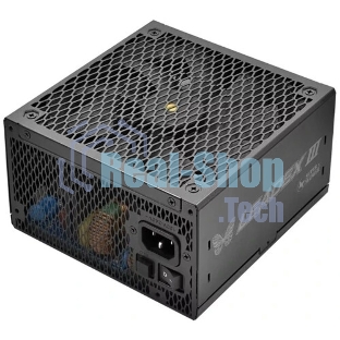 Блок питания Super Flower Power Supply Leadex III Gold, 1000 Ватт, 1000W, ATX 3.1, 140мм, 8xSATA, 4xPCI-E(6+2), 1x12VHPWR(12+4), APFC, 80+ Gold, Full Modular