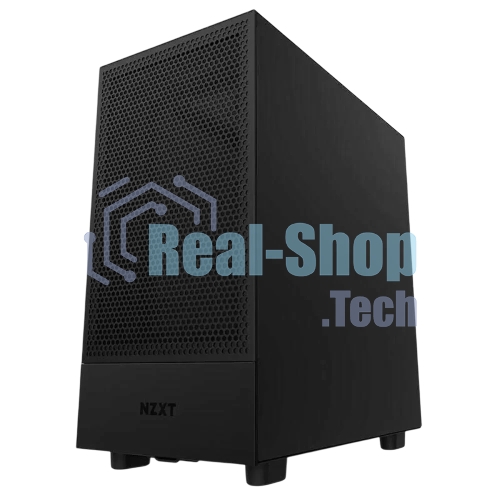 Компьютерный корпус без блока питания Case NZXT H5 Flow RGb, Midi-Tower, TG, 3x120мм RGb + 1x120мм, 1xUSB-A 3.2 + 1xUSB-C 3.2, E-ATX, ATX, mATX, mITX черный