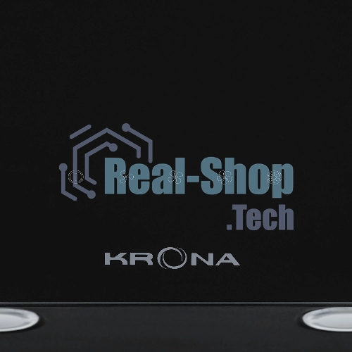 Наклонная вытяжка Krona HELGA 600 черный S