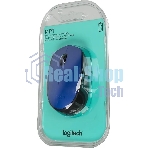 Мышь беспроводная Logitech M171 синий, 1000 dpi, радиоканал, USB, кнопки - 3