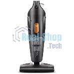 Пылесос вертикальный Deerma DX115C черный, питание от сети, 600 Вт, уборка сухая, пылесборник 1.2 л