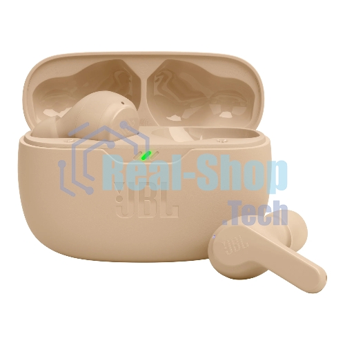 Наушники TWS JBL Wave Beam песочный, внутриканальные, Bluetooth, быстрая зарядка, до 8 ч