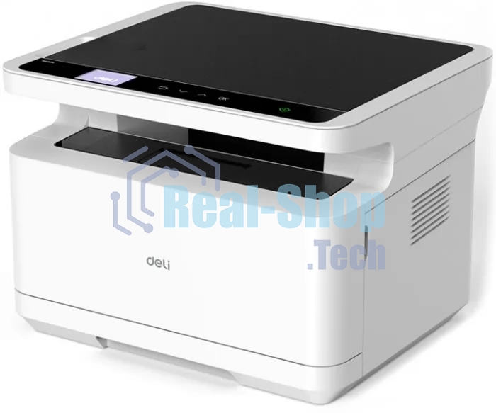 МФУ лазерное Deli M2000DNWs, A4, ч/б, печ. 25 стр/мин., 1200x1200 dpi, Ethernet, USB, Wi-Fi