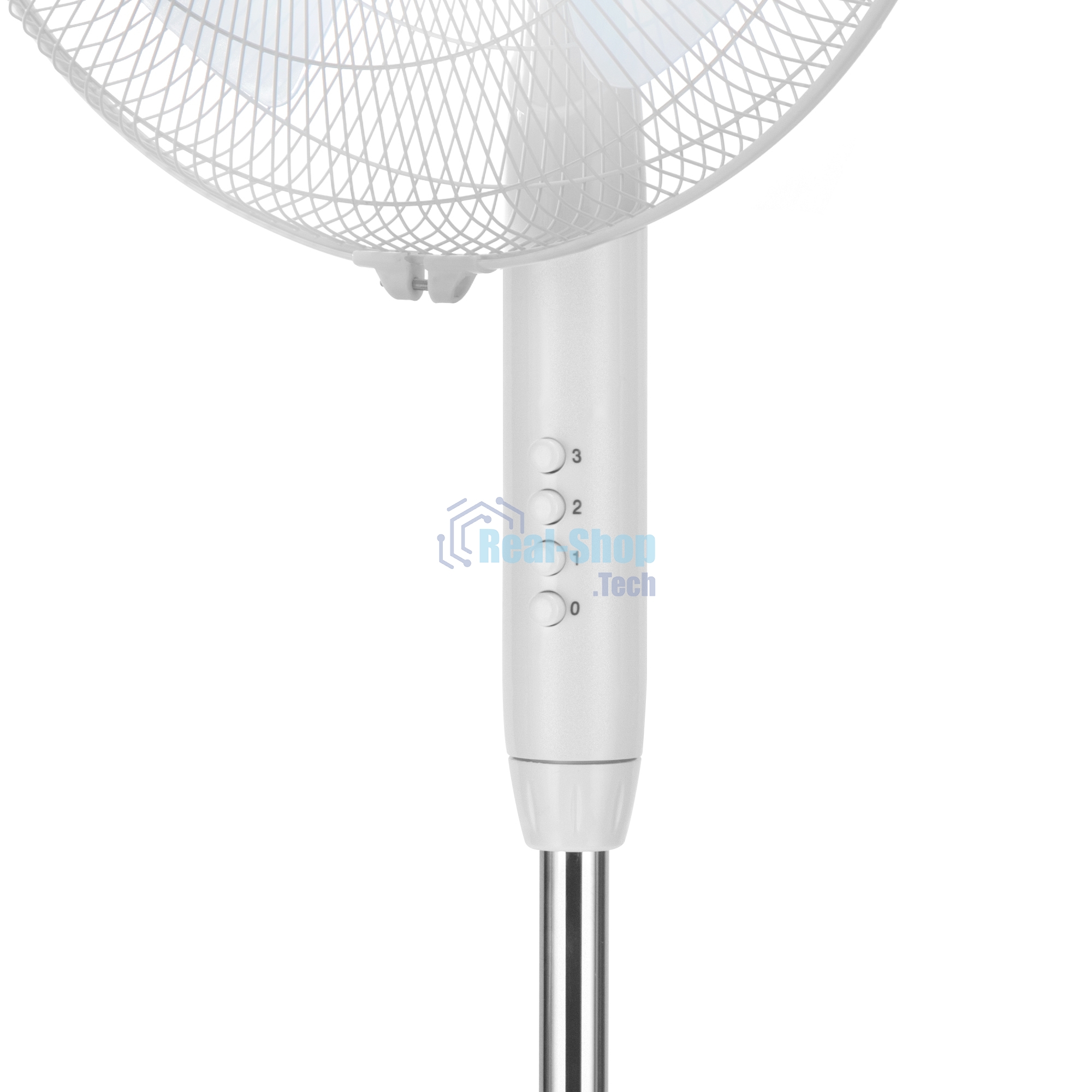Вентилятор Coolfort CF-2029 белый, напольный, 40 Вт, 3 скорости, 42 см