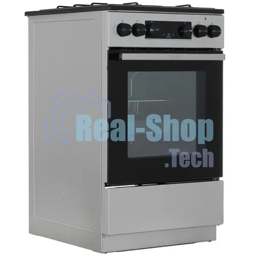 Плита комбинированная Gorenje GK5C60SJ серый, конфорок 4 газовых, духовка 62 л, 50 см x 85 см x 59.4 см