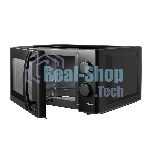 Микроволновая печь Centek CT-1571 черный, 20 л, 700 Вт, переключатели - поворотный механизм