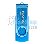 Флешка USB Smartbuy Twist Blue (SB016Gb2TWB), 16Gb, USB 2.0, R/W 15/10, синий