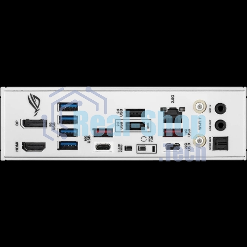 Материнская плата ASUS ROG STRIX B850-A GAMING WIFI, AM5, AMD B850, 4xDDR5, 2xSATA, 4xM.2, 1xPCIe 5.0 x16, 1xPCIe 4.0 x16, 1xPCIe x4, 1xDP, 1xHDMI, 1x2.5Gb LAN, 1xUSB-C 20Gbps, 1xUSB-C 10Gbps, 2xUSB-A 10Gbps, 4xUSB 5Gbps, 2xUSB-A 2.0, 3x3.5 мм, 7.1, ATX