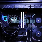 Система жидкостного охлаждения Thermalright Frozen Vision 360 V2 (360мм, LED, Black, ARGB/Fans: 3x120мм, 69CFM, 27dBA, 2150RPM/Pump height 60мм, 23dBA, 3000RPM, Rad thickness 27мм/S: 1700, 1200, 1851, 115X, 2011, 2066, AM5, AM4)