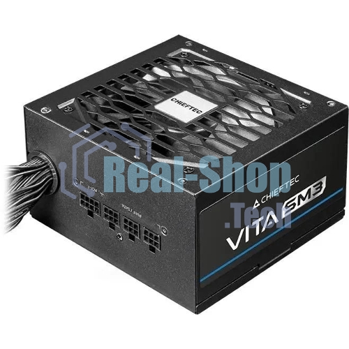 Блок питания Chieftec Vita SM3 BPX-850-C (ATX 3.1, 850W, 80 PLUS BRONZE, Active PFC, 120мм fan, Semi-modular Cable Management) Retail