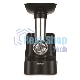 Мясорубка электрическая Zelmer ZMM1520B черный, 1500 Вт, 1.5 кг/мин, реверс, насадки - 3