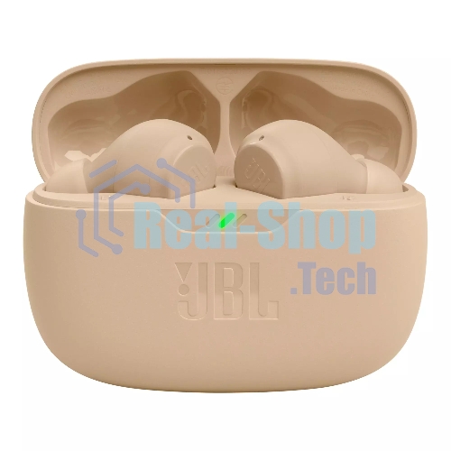 Наушники TWS JBL Wave Beam песочный, внутриканальные, Bluetooth, быстрая зарядка, до 8 ч