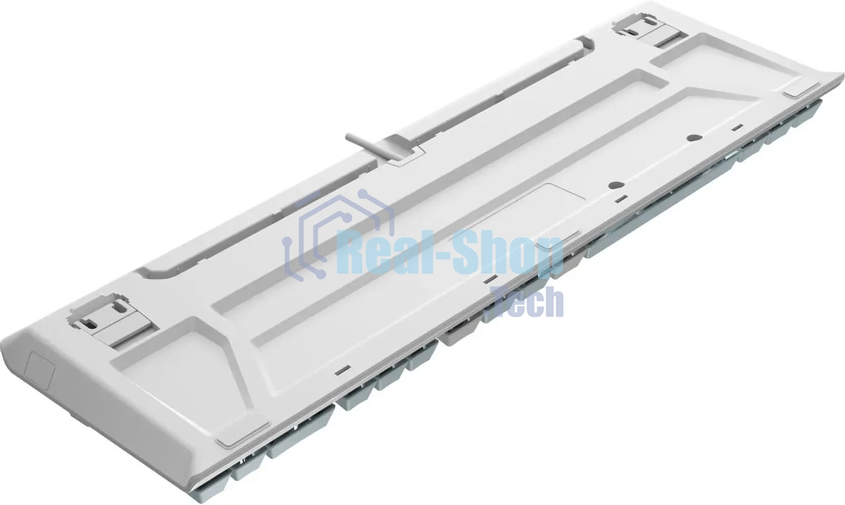 Клавиатура проводная A4Tech Fstyler FS100 Neon, USB, синий/белый
