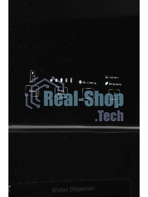 Холодильник Hitachi R-W660PUC7 GBK черный двухкамерный 396/144л морозилка сверху, No Frost, Side by Side