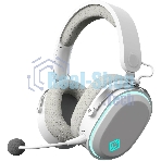 Беспроводные/проводные наушники GMNG GG-HS405W белый, полноразмерные, Bluetooth + радиоканал + проводной, до 40 ч