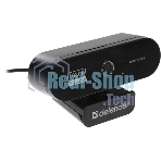 Веб-камера G-lens 2580 FullHD 1920x1080, 30 кадр/с, USB Type-A, микрофон (шумоподавление), автоматическая фокусировка, автоосвещение, штатив в комплекте
