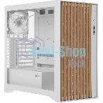Корпус Formula V Line TimberLine T0 White, ATX, wood+plastic front, TYPE-C*1, USB3.0*2, FRONT 3x120мм FRGB, REAR 1x120мм FRGB