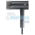 Фен BBK BHD3002 графит, 2000 Вт, ионизация, компактный