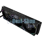 Система жидкостного охлаждения Thermalright Frozen Vision 360 V2 (360мм, LED, Black, ARGB/Fans: 3x120мм, 69CFM, 27dBA, 2150RPM/Pump height 60мм, 23dBA, 3000RPM, Rad thickness 27мм/S: 1700, 1200, 1851, 115X, 2011, 2066, AM5, AM4)