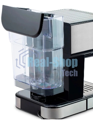 Кофеварка рожковая Vitek VT-1520 серебристый/черный, исп. кофе - молотый, 1.5 л, 850 Вт, 15 бар
