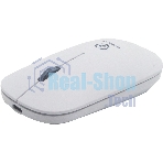 Мышь беспроводная Raskat M003WR белый, 2400 dpi, радиоканал, Bluetooth, USB, кнопки - 3