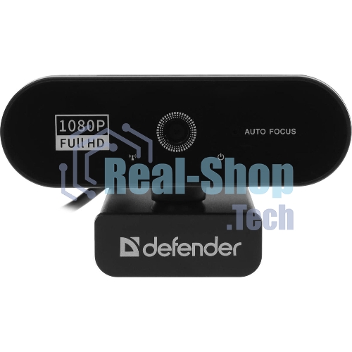 Веб-камера G-lens 2580 FullHD 1920x1080, 30 кадр/с, USB Type-A, микрофон (шумоподавление), автоматическая фокусировка, автоосвещение, штатив в комплекте