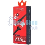 Кабель Crown USB - Lightning CMCU-007L red
