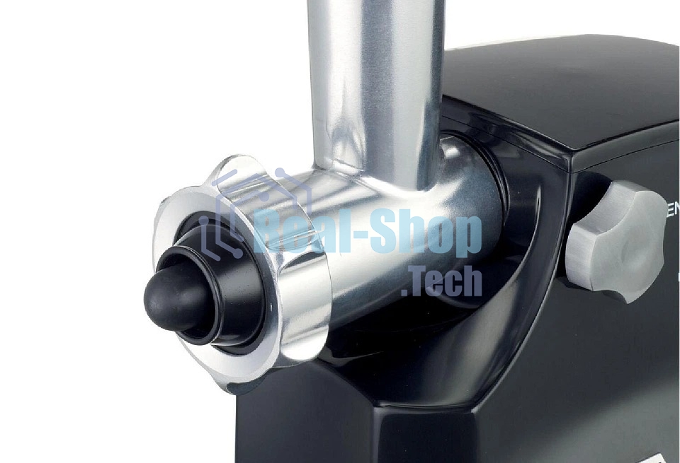 Мясорубка электрическая Kenwood MG474 черный, 1500 Вт, 1.5 кг/мин, реверс, защита от перегрузки, насадки - 6