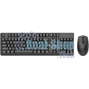 Комплект клавиатура+мышь Acer OCC501 проводной, USB, 1200 DPI, черный
