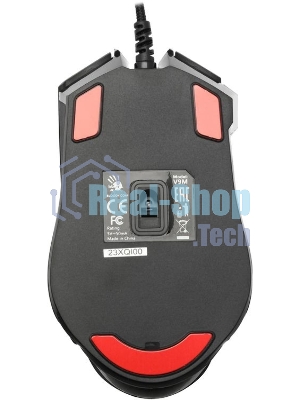 Мышь проводная A4Tech Bloody V9M черный, 4000 dpi, USB, кнопки - 9