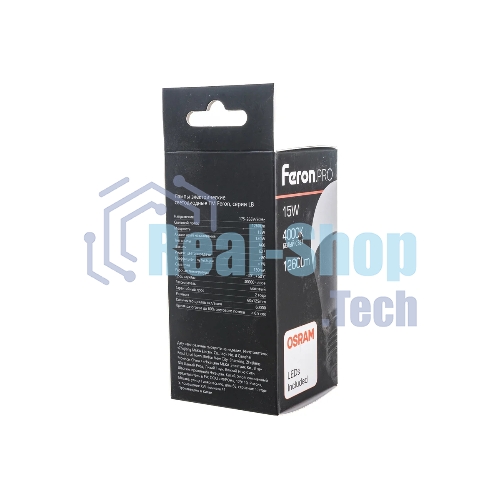 Лампа светодиодная Feron PRO LB-1015 15Вт Е27 белый