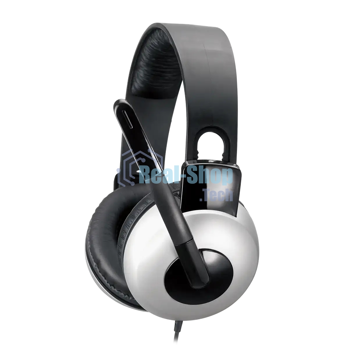 Гарнитура Genius HS-05A серый-чёрный, проводная, 3.5 мм