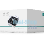 Кулер для процессора DEEPCOOL AN400, 92 мм, алюминий/медь, 2950 об/мин, 23.2 дБ, 4 pin, 150 Вт, 52.5 мм
