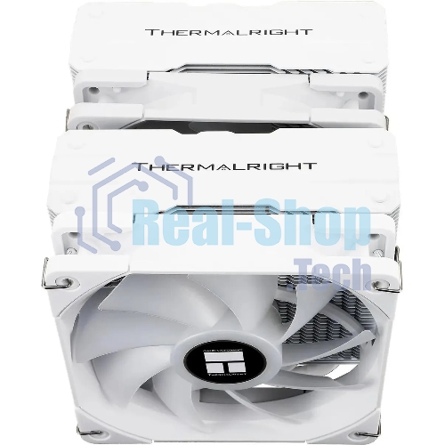 Устройство охлаждения(кулер) Thermalright Peerless Assassin 120 White ARGb Soc-AM5/AM4/1151/1200/2066/2011/1700 белый 4-pin 25.6dB Al+Cu 750gr Ret (PA120-WH-ARGb)