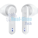 Наушники TWS JBL Wave Flex белый, вкладыши, Bluetooth, быстрая зарядка, до 8 ч